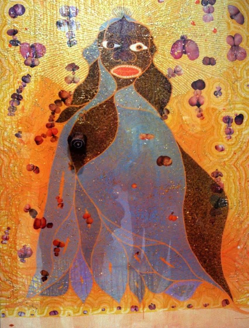 Black Madonna - The Holy Virgin Mary Chris Ofili