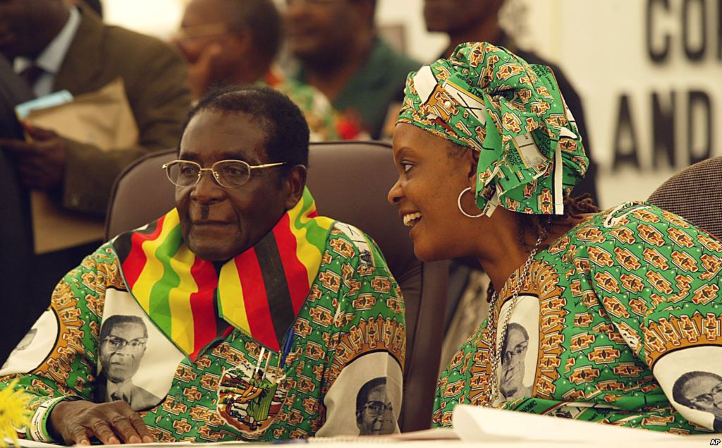 President Mugabe and Grace Mugabe