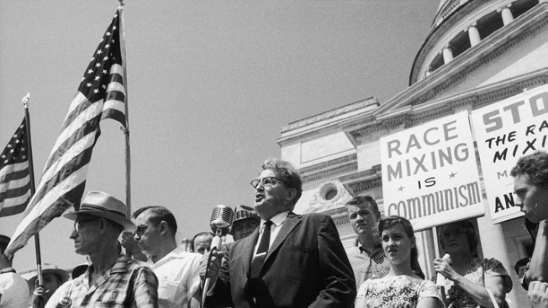 Just a few decades ago, whites in America stood proudly against different races interacting in daily life. 