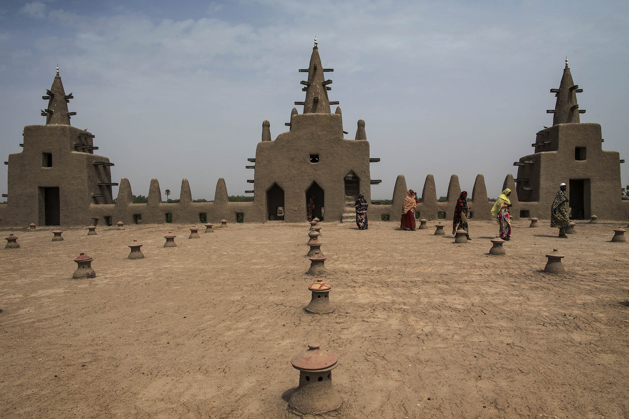 La Grande mosquée de Djenné, patrimoine mondial de l'UNESCO depuis 1988. Photo MINUSMA/Marco Dormino