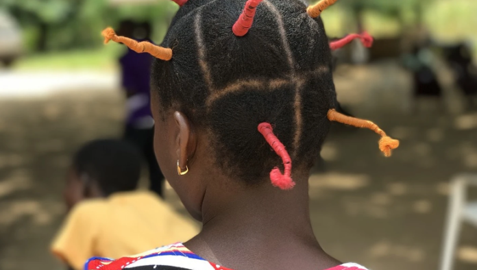 The multitudinous beauty of an African woman's hair