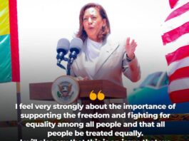 Kamala attempts to point dirty fingers at African Leaders.