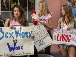 Image: Sex is work, by sex workers in the west.