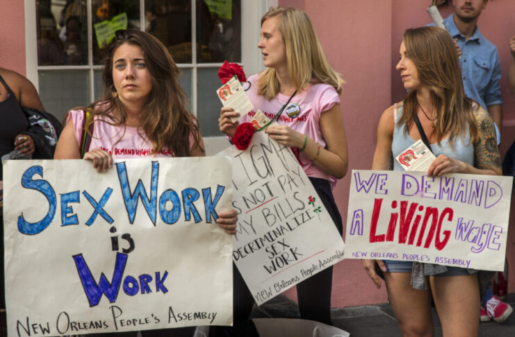 Image: Sex is work, by sex workers in the west.