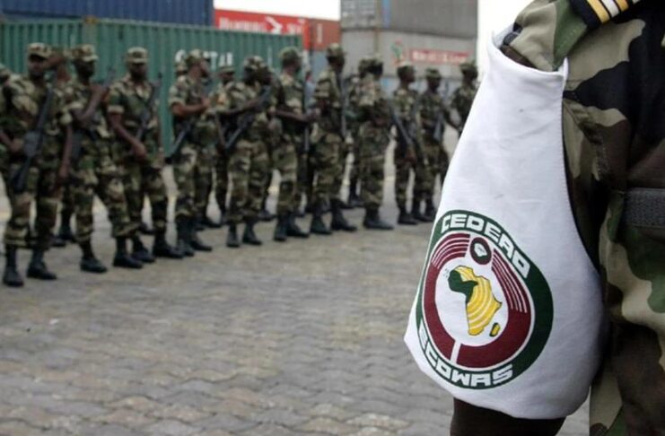 Image: Some imposters calling themselves an ECOWAS Force, readying themselves like their erstwhile slave trading step uncles to invade Niger