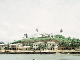 Elmina, Seaview in 1959 Photo from the National Archives