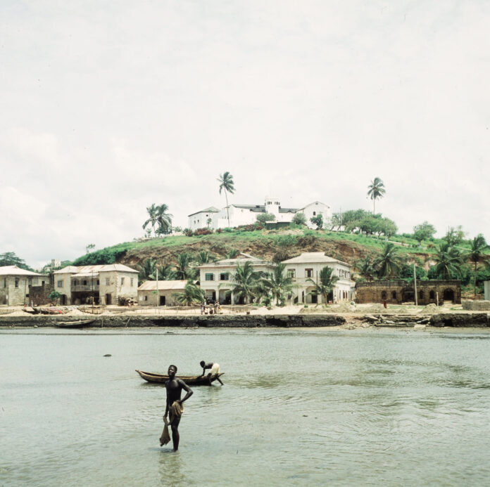 Elmina, Seaview in 1959 Photo from the National Archives